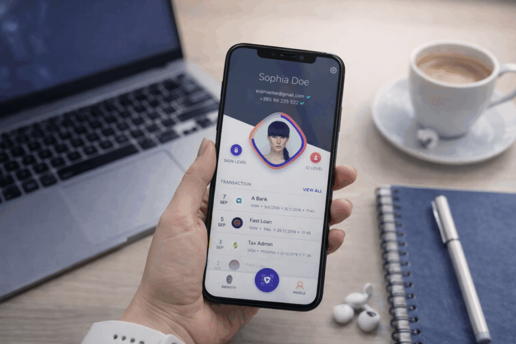 Account takeover transaction details